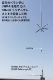 画像4: 【新品/即納】コメット　CGW-Telescopic22　50MHz帯用 ロッド式ラジアルエレメント