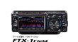 画像2: 下取り大歓迎！【新品/ご予約】ヤエス　FTX-1 Field　フィールド運用 10Wバージョン　HF/VHF/UHF オールモード SDRトランシーバー