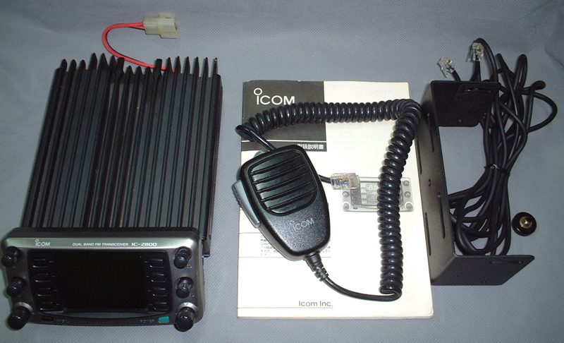 人気ブランド ICOM IC-2800 144/430MHz モービル無線機 - アマチュア 